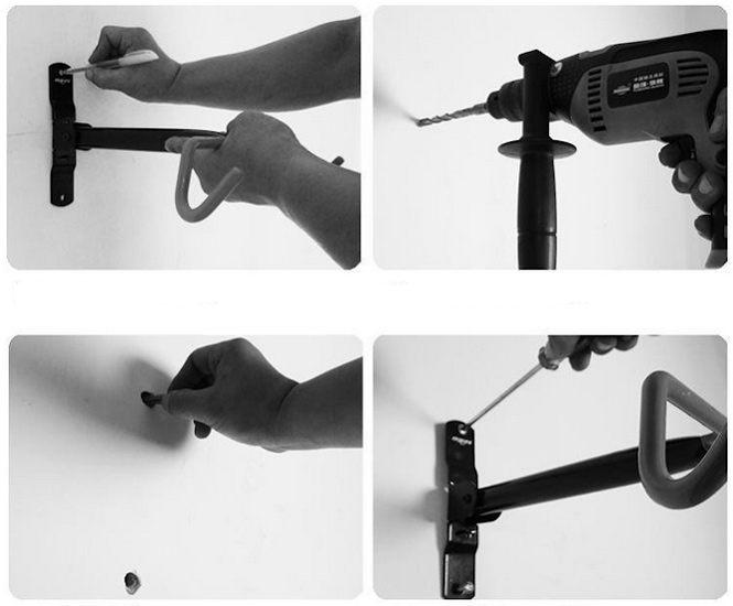 Móc treo ngang cho xe đạp 3 - Xe đạp đường phố Moc treo ngang cho xe dap 03 - Xe đạp đường phố