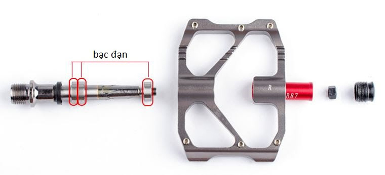 Pedal bac dan promend r87c 07 - Xe đạp đường phố