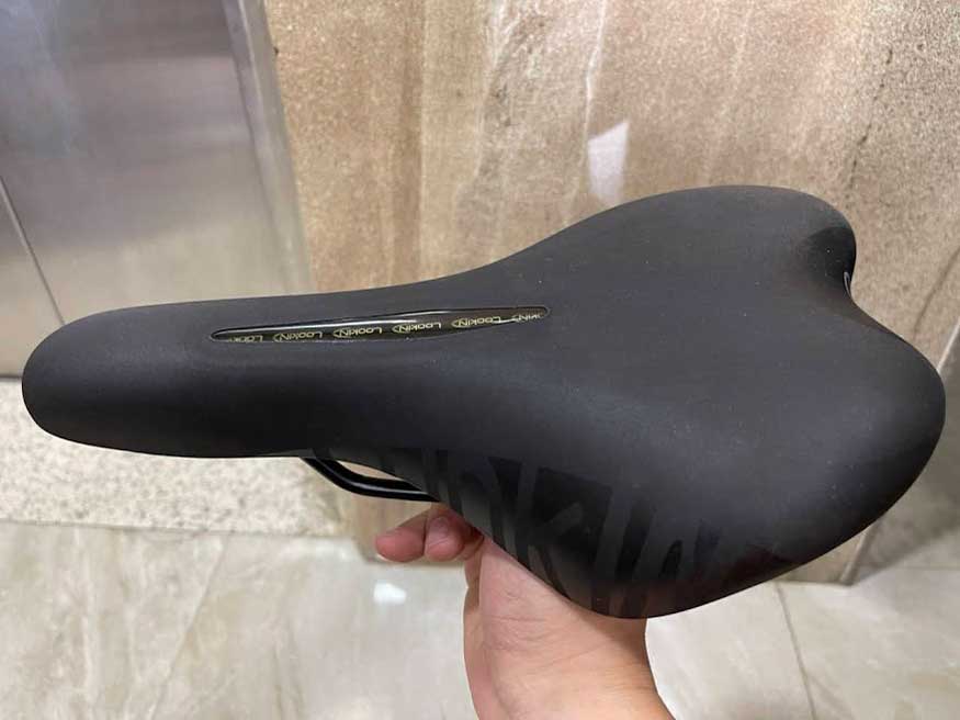 Yên xe đạp loại dày SR Selle Royal Lookin Silicon (Chính hãng 2022) 1 - Xe đạp đường phố Yen day SR selle royal lookin den 2 - Xe đạp đường phố