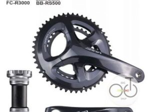 Bộ đùi đĩa xe đạp Shimano Sora R3000 (kèm BB) - Chính hãng