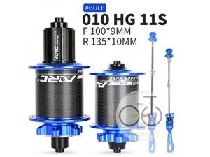 Bộ moay ơ (Hub) xe đạp ARC MT010 Pro QR/TRU HG 32H cối thả carbon 3 - Xe đạp đường phố hub xe dap arc mt010 32 lo blue - Xe đạp đường phố