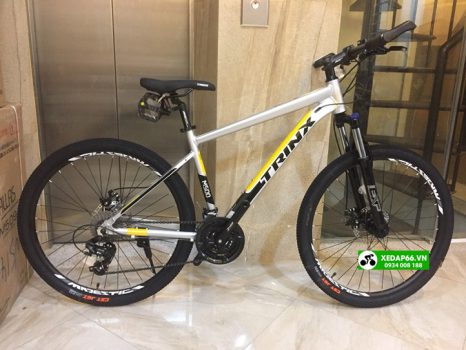 Xe đạp địa hình mtb TRINX M500/TX20 2022 16 - Xe đạp đường phố xe dap dia hinh trinx m500 tx20 ghi vang - Xe đạp đường phố