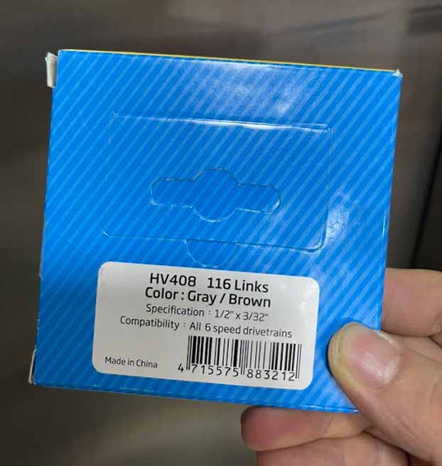 Xích xe đạp hiệu KMC HV408 6/7/8 Speed- box - Chính hãng 2 - Xe đạp đường phố xich kmc hv408 6 7 8s box 1 - Xe đạp đường phố