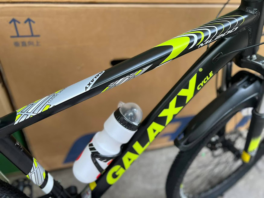 Xe đạp địa hình mtb GALAXY ML200 2022 4 - Xe đạp đường phố Khung màu màu đen xanh lá xe đạp Galaxy ML 200