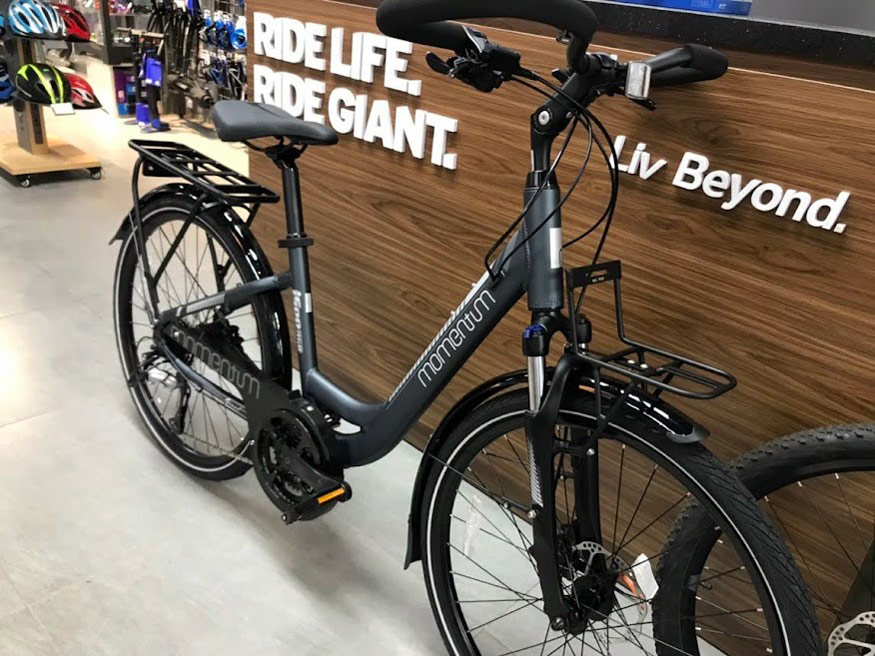 Xe đạp đường phố GIANT ISEE 350 2022 10 - Xe đạp đường phố khung xe dap city touring giant isee 350 nu 2022 ghi - Xe đạp đường phố