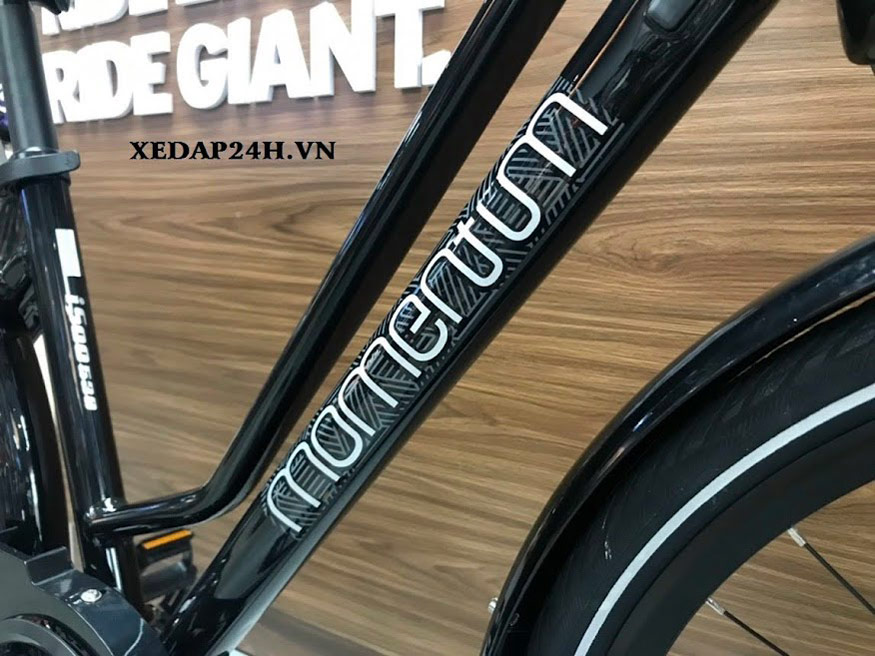 khung xe dap the thao touring Giant isee 530 nu 2022 den - Xe đạp đường phố