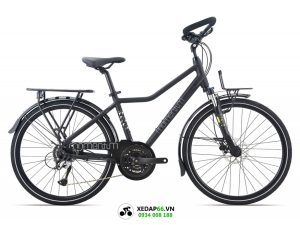 Xe đạp đường phố GIANT ISEE 350 2022 2 - Xe đạp đường phố xe dap city touring giant isee 350 nam 2022 den - Xe đạp đường phố