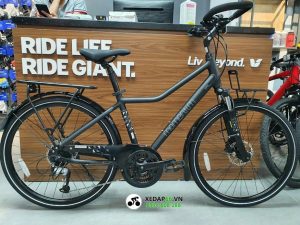 Xe đạp đường phố GIANT ISEE 350 2022 3 - Xe đạp đường phố xe dap city touring giant isee 350 nam 2022 ghi - Xe đạp đường phố