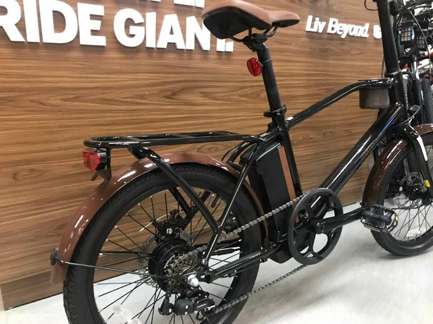 xe dap tro luc dien Giant Espresso E 2022 banh 20 den 02 - Xe đạp đường phố