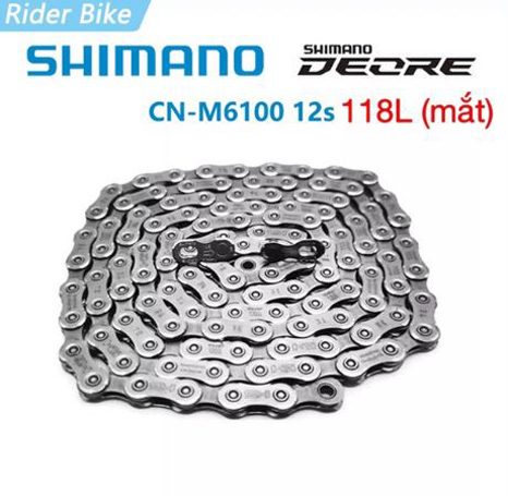 Xích xe đạp Shimano Deore M6100 12S 118L (không hộp) 1 - Xe đạp đường phố xich xe dap shimano deore m6100 12s no box 01 - Xe đạp đường phố