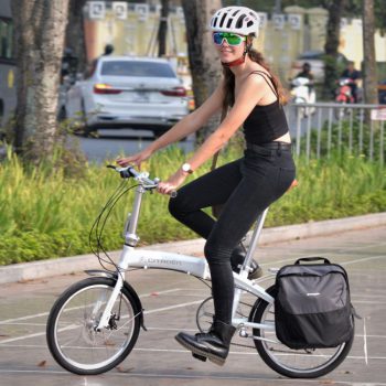 Xe đạp gấp dễ dàng gấp gọn mang theo mọi lúc mọi nơi