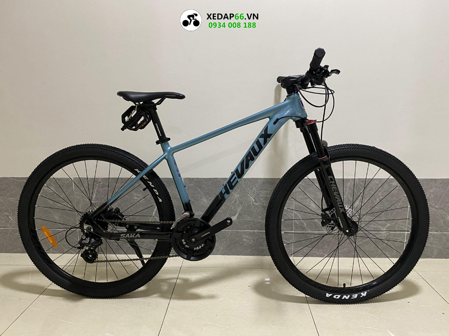 Xe dap dia hinh mtb chevaux saka xanh 02 - Xe đạp đường phố