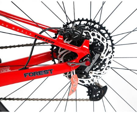 gat lip xe dap dia hinh twitter forest sram SX 12 red - Xe đạp đường phố