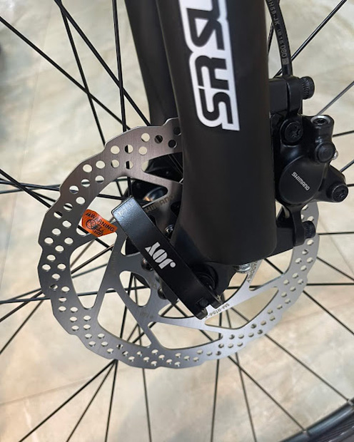 phanh dia xe dap dia hinh chevauk nikko - Xe đạp đường phố