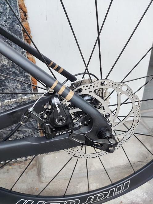 phanh dia xe dap dua maruishi air force r7000 - Xe đạp đường phố