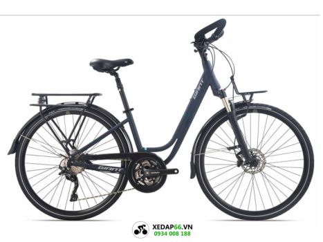 xe dap city touring trooper 5500 2023 xanh - Xe đạp đường phố