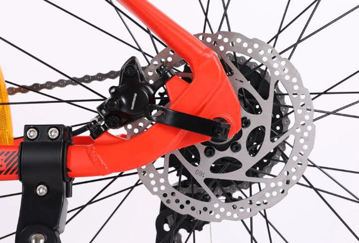 Phanh dia sau xe dap dia hinh magicbros leader 2 - Xe đạp đường phố