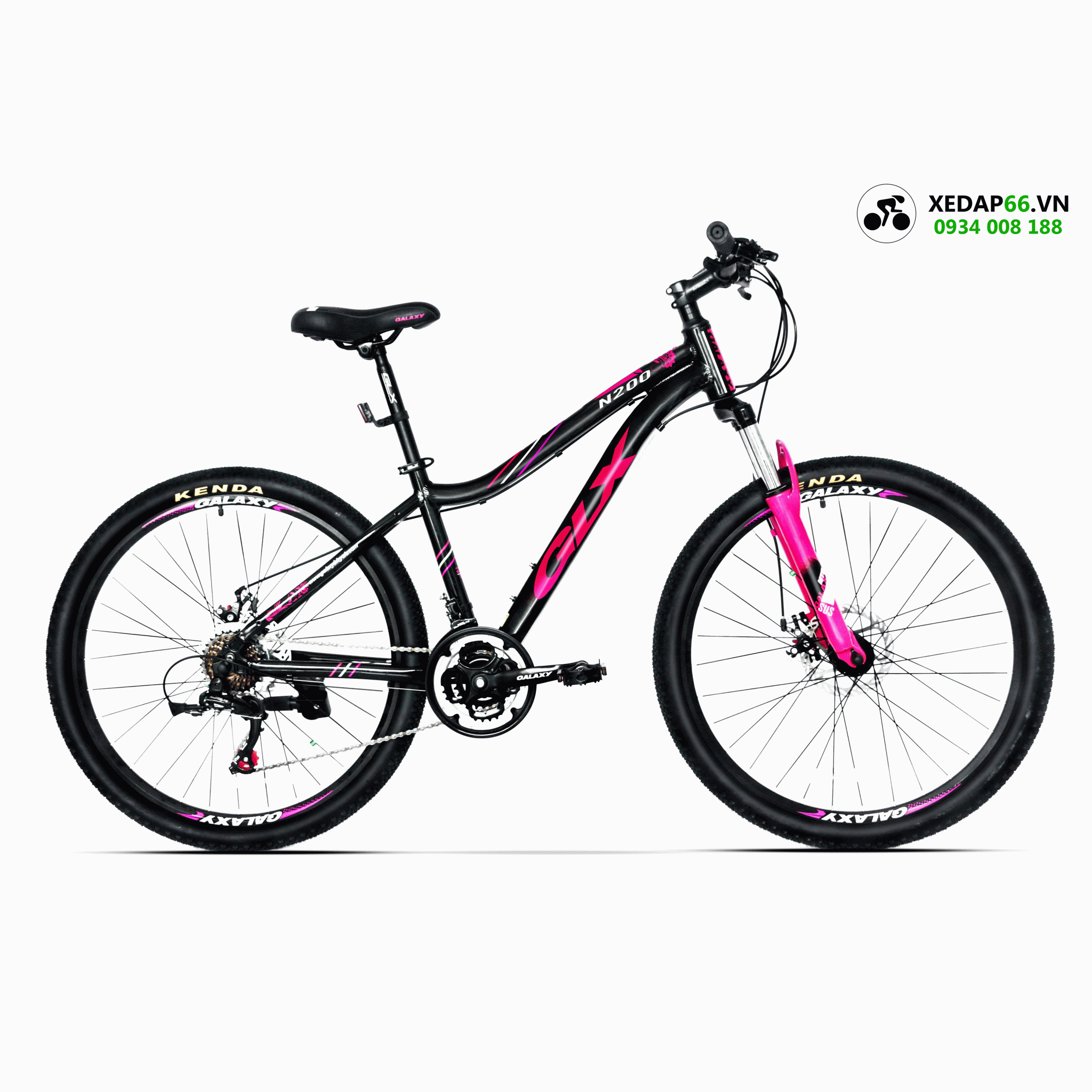 Top 9 xe đạp địa hình Galaxy hot nhất hiện nay 22 - Xe đạp đường phố Xe dap di hinh MTB GALAXY N200 26 den do scaled 1 - Xe đạp đường phố