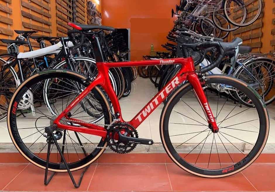 Top xe đạp đua Twitter được ưa chuộng nhất hiện nay 10 - Xe đạp đường phố Xe dap road Twitter Thunder R3000 do trang - Xe đạp đường phố
