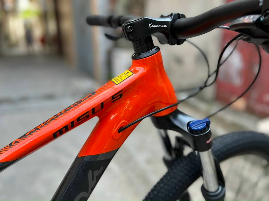 khung xe dap dia hinh kawamuda misu 5 01 - Xe đạp đường phố