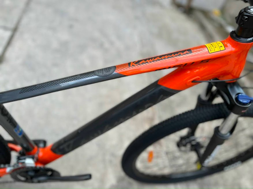 khung xe dap dia hinh kawamuda misu 5 - Xe đạp đường phố