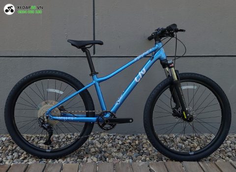 xe dap dia hinh nu liv CATE 1 E 2023 xanh - Xe đạp đường phố