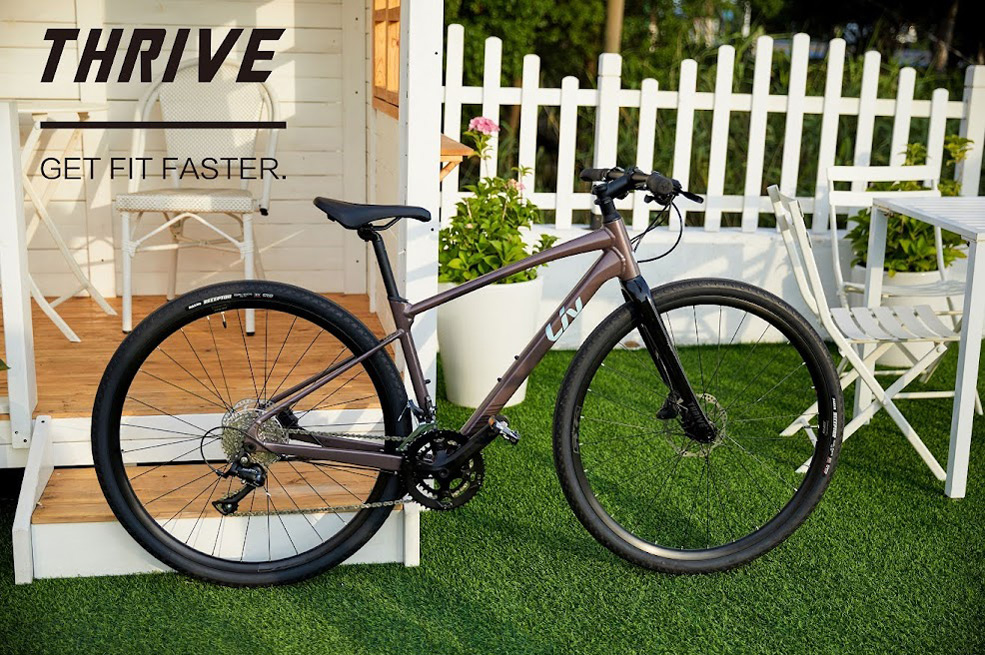 xe dap touring nu LIV THRIVE 2 2023 ghi tim 01 - Xe đạp đường phố