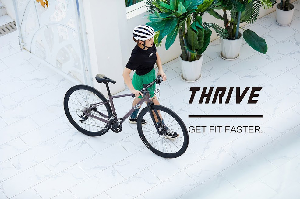 xe dap touring nu LIV THRIVE 2 2023 ghi tim 02 - Xe đạp đường phố