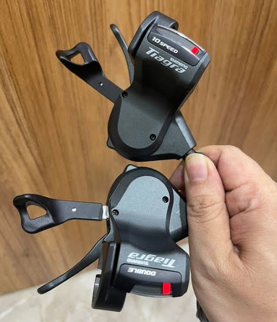 Bộ tay đề xe đạp Shimano Tiagra 4700 2x10S Japan (Chính hãng) 1 - Xe đạp đường phố bo tay de xe dap shimano tiagra 4700 20s 02 - Xe đạp đường phố