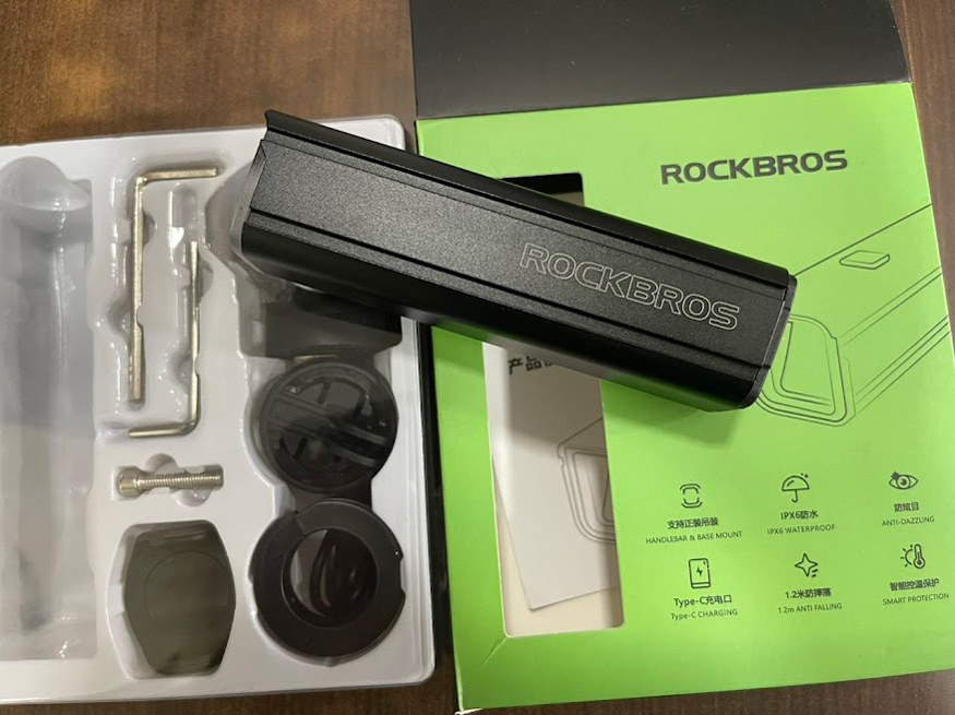 Đèn pha xe đạp Rockbros RHL1000 Lumen (4500Ah Chống nước) 1 - Xe đạp đường phố den pha xe dap rockbros rhl1000 02 - Xe đạp đường phố