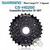 Líp thả 7 tầng Shimano CS-HG200 màu đen (chính hãng) 8 - Xe đạp đường phố lip tha xe dap 7 tang shimano hg 200 7 den 01 - Xe đạp đường phố