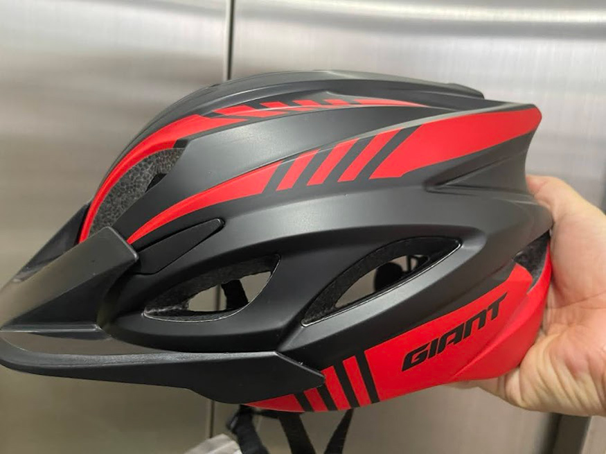 mu bao hiem xe dap giant hn01 den do - Xe đạp đường phố