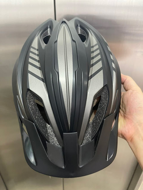 mu bao hiem xe dap giant hn01 den xam 01 - Xe đạp đường phố