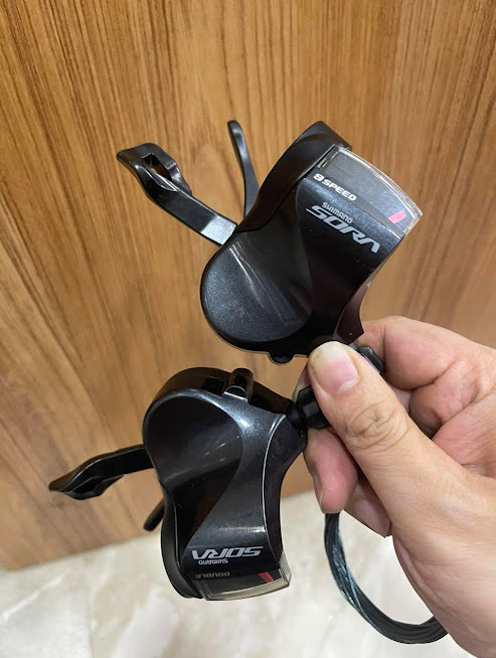 Bộ tay đề xe đạp Shimano Claris R2000 2×8 - chính hãng 1 - Xe đạp đường phố tay de bam xa shimano sora r3000 02 1 - Xe đạp đường phố