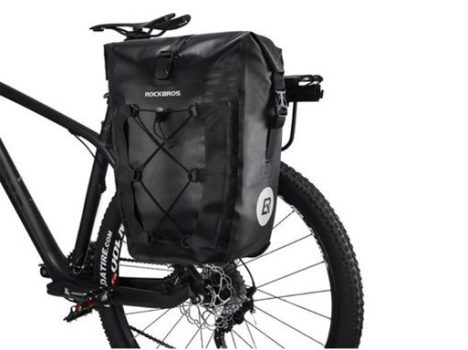 Túi treo baga xe đạp RockBros AS-002 27Lít (chống nước) 7 - Xe đạp đường phố tui treo Baga Rockbros AS 002 1BK 27L 01 - Xe đạp đường phố