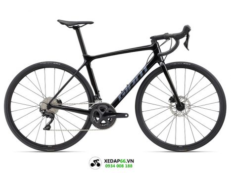 xe dap dua road giant tcr adv 2 d kom 2022 den - Xe đạp đường phố