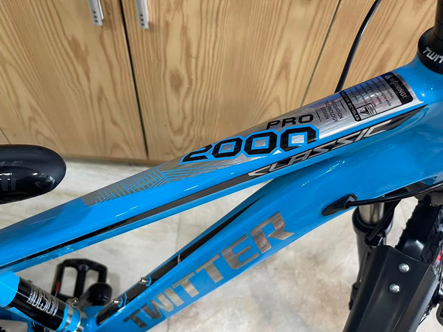 Xe đạo thể thao bánh 20" Twitter TW2000 Pro 10 - Xe đạp đường phố khung xe dap tre em banh 20 twitter tw2000 pro xanh duong - Xe đạp đường phố