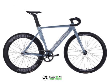 Xe đạp thể thao Fixed Gear MAGICBROC CX7 12 - Xe đạp đường phố xe dap the thao fixed gear magicbros cx7 xam - Xe đạp đường phố