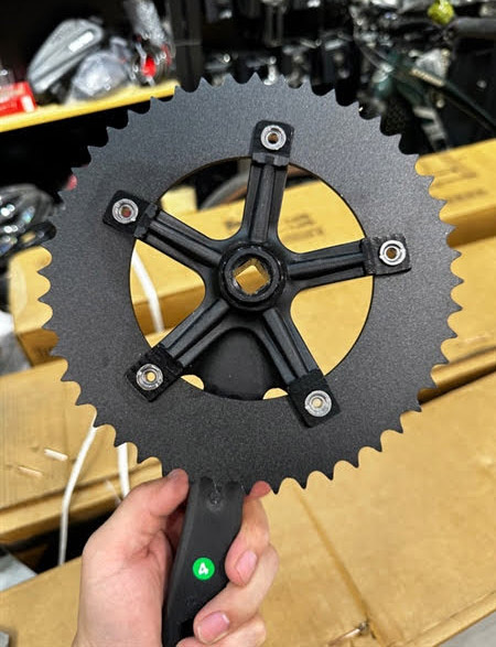 Đùi đĩa nhôm xe đạp Fixgear Original 48T – Chính hãng 3 - Xe đạp đường phố dui dia nhom xe dap Fixgear Original 48T 03 - Xe đạp đường phố