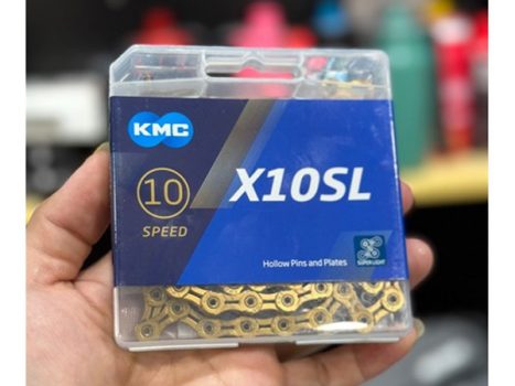 xich xe dap kmc sl super light full rong gold - Xe đạp đường phố
