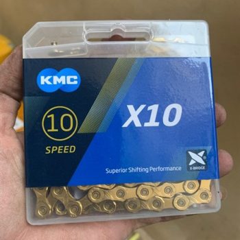 Xích xe đạp KMC Gold (Chính hãng - Full box) 9 - Xe đạp đường phố xich xe dap kmc x10 gold box - Xe đạp đường phố