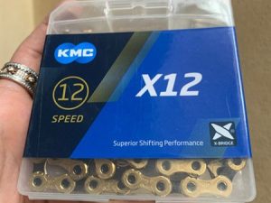 Xích xe đạp KMC Gold (Chính hãng - Full box) 2 - Xe đạp đường phố xich xe dap kmc x12 gold box - Xe đạp đường phố