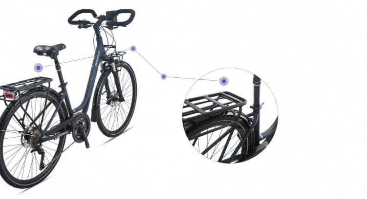 Baga xe dap touring giant TROOPER 5100 - Xe đạp đường phố