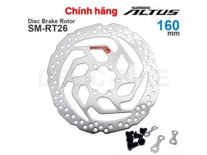 Đĩa phanh xe đạp Shimano RT26 - Chính hãng