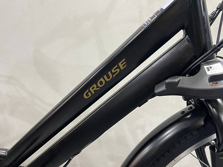 khung xe dap tro luc maruishi grouse den - Xe đạp đường phố