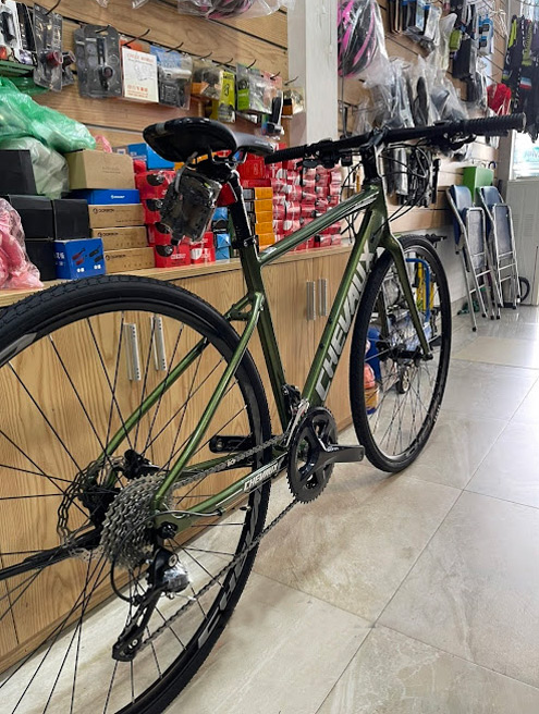 Xe đạp City Touring CHEVAUX AK PRO 2024 8 - Xe đạp đường phố Chevaux AK PRO 2024 màu xanh cốm góc nhìn khác