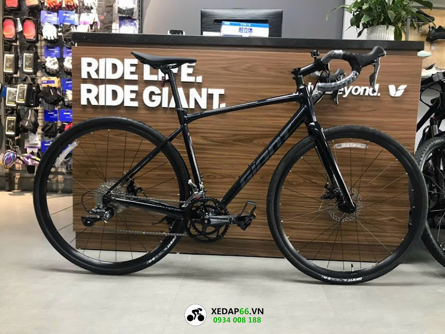 Xe đạp đua Road GIANT CONTEND AR 4 2024 2 - Xe đạp đường phố Giant CONTEND AR 4 2024 màu đen