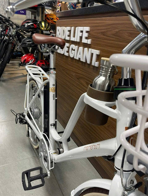 khung xe dap tro luc giant Ineed Latte Ego 2024 tr ng - Xe đạp đường phố