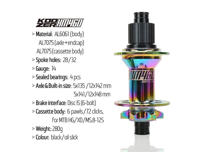 hub Koozer XM460 b - Xe đạp đường phố