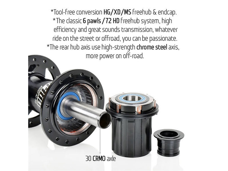 hub Koozer XM460 c - Xe đạp đường phố